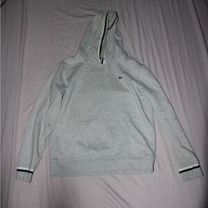 Lacoste Light Gray Hoodie